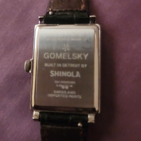 Shinola Gomelsky with Diamonds
